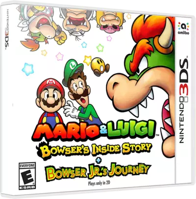 jeu Mario & Luigi - Bowser's Inside Story + Bowser Jr.'s Journey